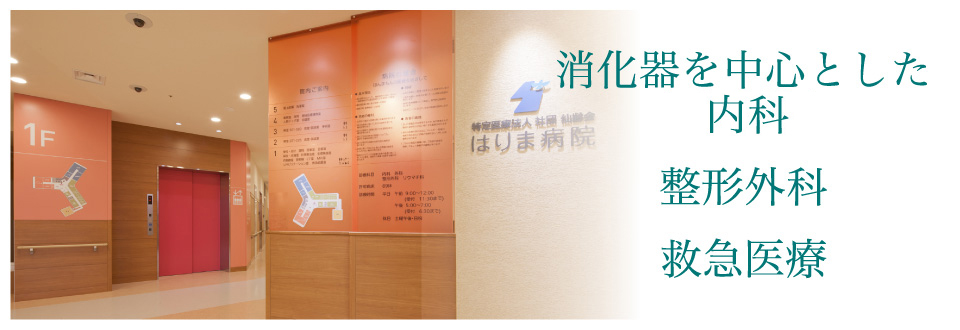 整形外科 消化器科専門診療